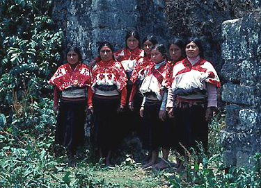 Tzeltal Maya speaker from Tenejapa, Chiapas, Mexico